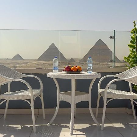 Full Pyramids View Apartment With Balcony For 8 P Kafret el-Gabal المظهر الخارجي الصورة