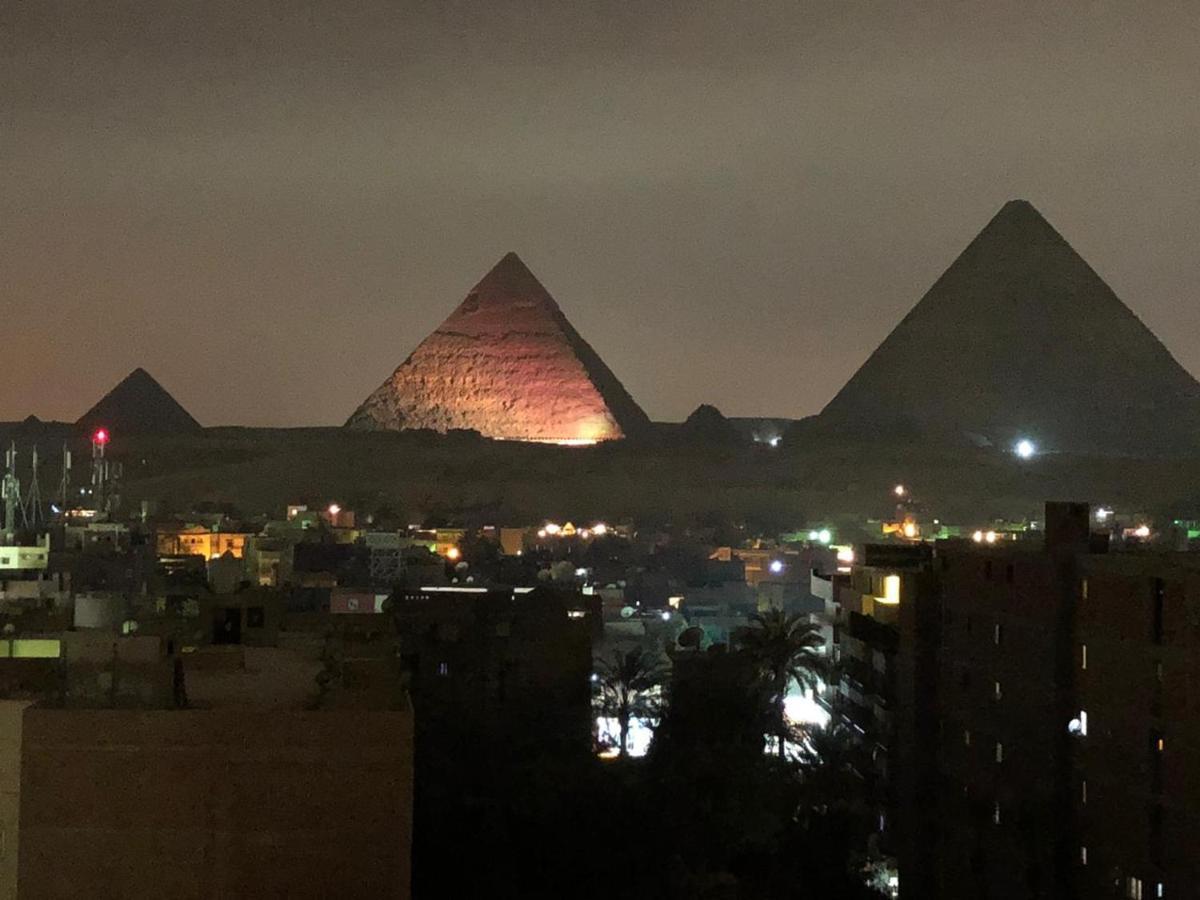 Full Pyramids View Apartment With Balcony For 8 P Kafret el-Gabal المظهر الخارجي الصورة