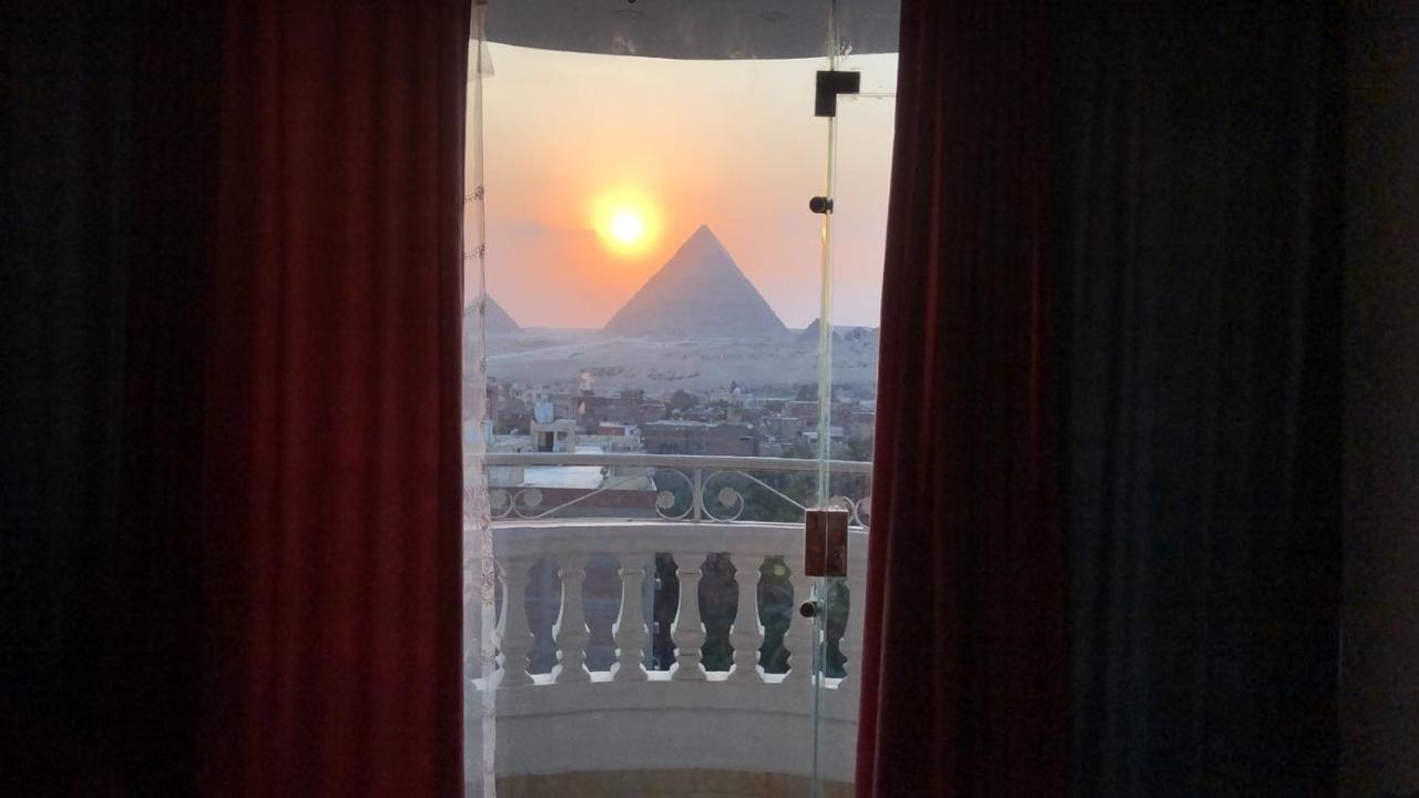 Full Pyramids View Apartment With Balcony For 8 P Kafret el-Gabal المظهر الخارجي الصورة