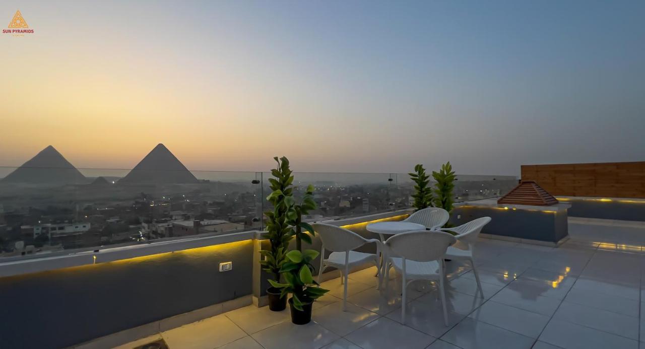 Full Pyramids View Apartment With Balcony For 8 P Kafret el-Gabal المظهر الخارجي الصورة