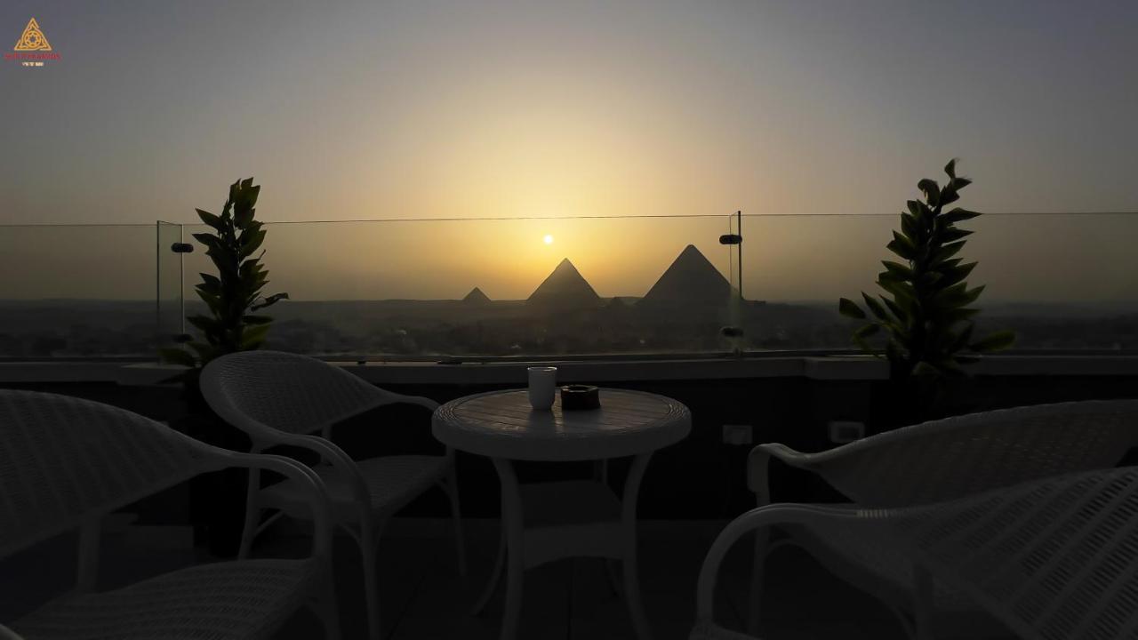 Full Pyramids View Apartment With Balcony For 8 P Kafret el-Gabal المظهر الخارجي الصورة
