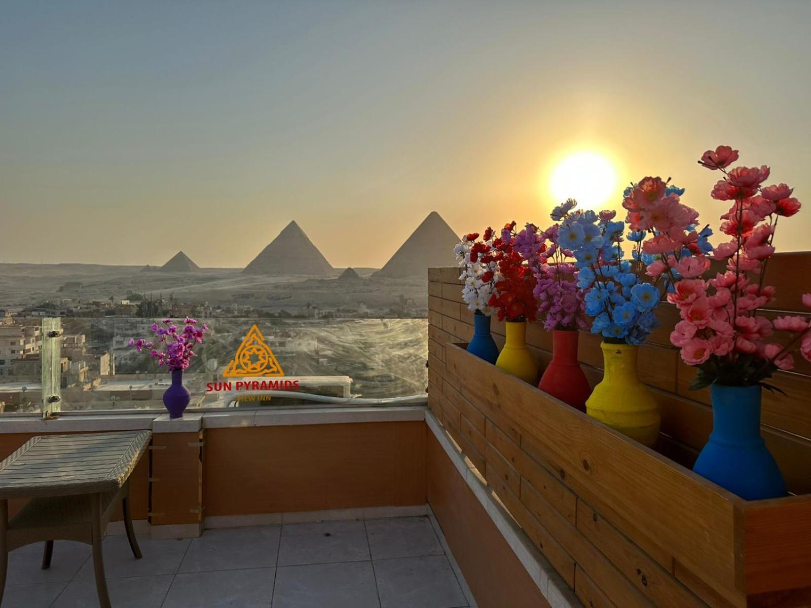 Full Pyramids View Apartment With Balcony For 8 P Kafret el-Gabal المظهر الخارجي الصورة